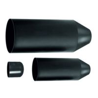 Kapturki termokurczliwe na końce kabli, kolor czarny KTK 10/4 | WKKK11014000048C0 Radpol