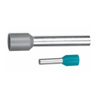 Końcówki kablowe miedziane, tulejkowe, izolowane, wg DIN, cynowane galwanicznie  AI 2,5-10 (100szt) | TOKRJ0020001001 Radpol
