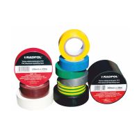 Taśmy PCV elektroizolacyjne samoprzylepne - zielone AR 19/20-T (10szt) | TTENK1920T00 Radpol