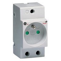 Gniazdo wtykowe, 16A 250V, z bolcem uziemiającym, MSC SPP, Redline $ | 666502 ABB