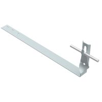 Uchwyt dachówkowy L=38 cm H=10 cm drut Fi 5-8mm, ocynk | AH09061 AH Hardt