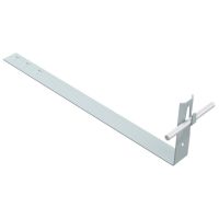 Uchwyt dachówkowy L=43 cm H=10 cm drut Fi 6-8mm, ocynk | AH09201 AH Hardt