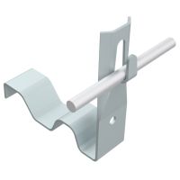 Uchwyt dachówkowy H=10 cm drut Fi 5-8mm, ocynk | AH09251 AH Hardt