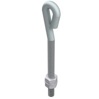 Uchwyt naciągowy M10x110, L=25cm, drut Fi--5-10mm, ocynk | AH13021 AH Hardt