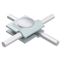 Złącze uniwersalne DIN 1xM10x30, drut Fi- 5-10mm, ocynk | AH16011 AH Hardt
