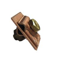 Złącze uniwersalne DIN 1xM10x30 drut Fi- 5-10mm miedź/mosiądz | AH16032 AH Hardt