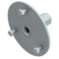 Przyłącze uziemiające, Fi80mm, ocynk | AH32031 AH Hardt