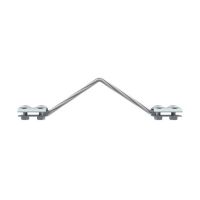 Połączenie kompensujące (elastyczne) 4xM8x10x2 drut Fi 5-10mm linka aluminiowa 50mm2 (7x3,0) L=1000 | AH33031 AH Hardt