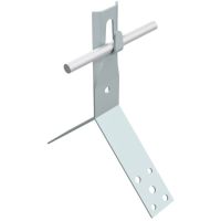 Uchwyt szczytowy H=8cm drut Fi--5-8mm, ocynk | AH21031 AH Hardt