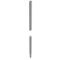 Uziom składany stalowy (cynkowany na gorąco) - zamek stożkowy (Morse`a) Fi-16x1500mm 2,4kg kompletny | AH14021 AH Hardt
