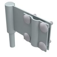 Przyłącze ze złączem krzyżowym, 4xM8x20, B=30mm, Fe/Zn12/C/T2, ocynk | AH14151 AH Hardt