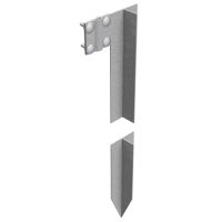 Uziom jednolity T, L=2000mm, ocynk ogniowy | AH14301 AH Hardt