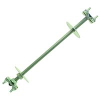 przepust odgromowy stalowy, L=200mm, ocynk | AH38511 AH Hardt