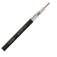 Kabel koncentryczny BITSAT 757 czarny KRĄŻEK | LF0501 Bitner