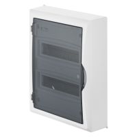 Rozdzielnica n/t RN 2/24 (N+PE), IP40, drzwi transparentne dymne 360x434x105mm, Economic Box | 2505-01 Elektro-Plast Nasielsk