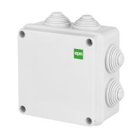 Puszka n/t 129x129x61, IP55, szara, Industrial | 2701-02 Elektro-Plast Nasielsk