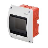Rozdzielnica p/t RP 1x5 N IP40 drzwi transparentne dymne 116x156x93mm, Elegant | 2411-01 Elektro-Plast Nasielsk
