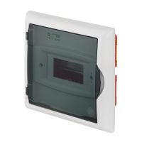 Rozdzielnica n/t 1x6 (PE+N), IP40, drzwi transparentne dymne, Economic Box | 2511-01 Elektro-Plast Nasielsk