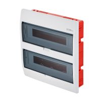 Rozdzielnica p/t RP 2x18 IP40 (PE+N) drzwi białe, Elegant | 2417-00 Elektro-Plast Nasielsk