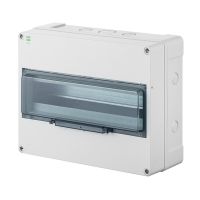 Rozdzielnica n/t RN 1x12+4 drzwi transparentne dymne (PE+N) IP65 HERMETICA | 2208-01 Elektro-Plast Nasielsk