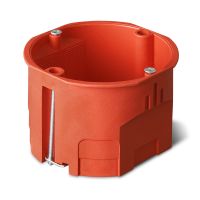 Puszka p/t PK-60 karton-gips IP20, ceglasta RAL2012 (opak 10szt) | 0104-00 Elektro-Plast Nasielsk