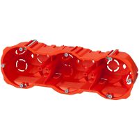 Puszka p/t PK-3x60 głęboka, IP20 ceglasta | 0287-10 Elektro-Plast Nasielsk