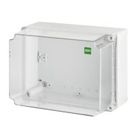 Puszka n/t 220x170x146, IP65, szara/transparentna, Industrial | 2718-01 Elektro-Plast Nasielsk