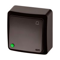 Łącznik n/t zwierny “dzwonek” IP20, brązowy, Berg | 3714-05 Elektro-Plast Nasielsk