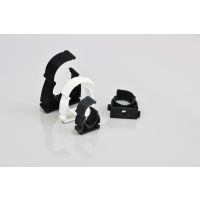 Uchwyt zamykany do rur UZ-37 szary (100szt.) | 07.14 Elektroplast Stróża