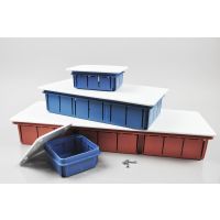 Puszka p/t instalacyjna PPT/4 118x96x50 | 013.58 Elektroplast Stróża