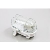 Oprawa OVAL 7040B 60W siatka metal IP54 | 017.5 Elektroplast Stróża
