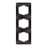 Ramka potrójna 3x uniwersalna, IP20, grafit, Carla | 1773-08 Elektro-Plast Nasielsk