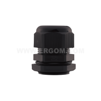 Dławnica kablowa izolacyjna DP 29H BK z gwintem PG, czarna | E03DK-01030300601 Ergom