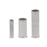 Końcówka tulejkowa nieizolowana H 0,5/12 ERHN przekrój: 0,5mm2, dł. tulejki 12 (opak 1000szt) | E08KH-01010100900 Ergom