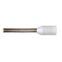 Końcówka tulejkowa izolowana HI 0,5/8 DIN ERHL przekrój: 0,5mm2, dł. tulejki 8 (opak 500szt) | E08KH-02010101601 Ergom