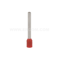 Końcówka tulejkowa izolowana Cu, HI 1,5/18 przekrój: 1,5mm2, dł. tulejki 18 (opak 100szt) | E08KH-02010114501 Ergom