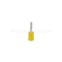 Końcówka kablowa igiełkowa izolowana Cu, KII 6-14 przekrój: 6mm2 dł. 14mm (opak 100szt) | E09KO-02040100900 Ergom