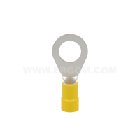 Końcówka oczkowa izolowana KOI 25/12, przekrój: 25mm2, otwór pod śrubę M12 /100 | E09KO-02010104600 Ergom