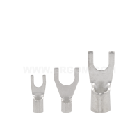 Końcówka kablowa widełkowa KW 1/3,5 przekrój: 1,0mm2, otwór pod śrubę M3,5 (opak 100szt) | E09KO-01020100900 Ergom