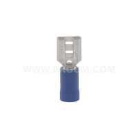 Nasuwka izolowana NI 6,3-2,5/0,8 PCV (opak 100szt) | E10KN-03010103501 Ergom