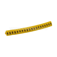 Oznacznik przewodów OZ-1/39 żółty (opak 100szt) | E04ZP-01020300900 Ergom