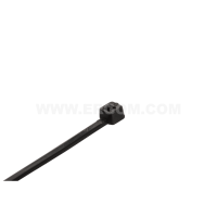 Opaska kablowa TK 6/3 2,5x80mm czarna (opak 100szt) | E01TK-01020100201 Ergom
