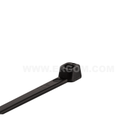 Opaska kablowa TKUV 12/5 4,6x120mm odporna na UV czarna (opak 100szt) | E01TK-01050101001 Ergom