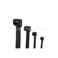 Opaska kablowa TKUV 20/8 7,6x200mm odporna na UV czarna (opak 100szt) | E01TK-01050101601 Ergom