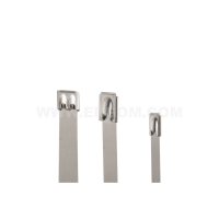 Opaska kablowa stalowa TSB 50/8-304, samozapinająca (opak 100szt) | E01TK-03020201401 Ergom