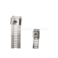 Opaska kablowa stalowa TST 15/7, samozapinająca (opak 100szt) | E01TK-03010100101 Ergom