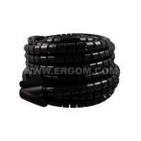 Wężyk elastyczny szybko-wiążący WE-20, czarny (opak 30m) | E01WS-01030100301 Ergom