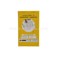 Oznaczniki samoprzylepne ZS 14X20/L13, białe (opak 360szt) | E04ZP-02030106500 Ergom