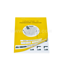 Oznaczniki samoprzylepne ZS 20X34/BN, białe (opak 200szt) | E04ZP-02030109400 Ergom