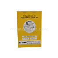 Oznaczniki samoprzylepne ZS 20X34 Wył Z, białe (opak 200szt) | E04ZP-02030110500 Ergom